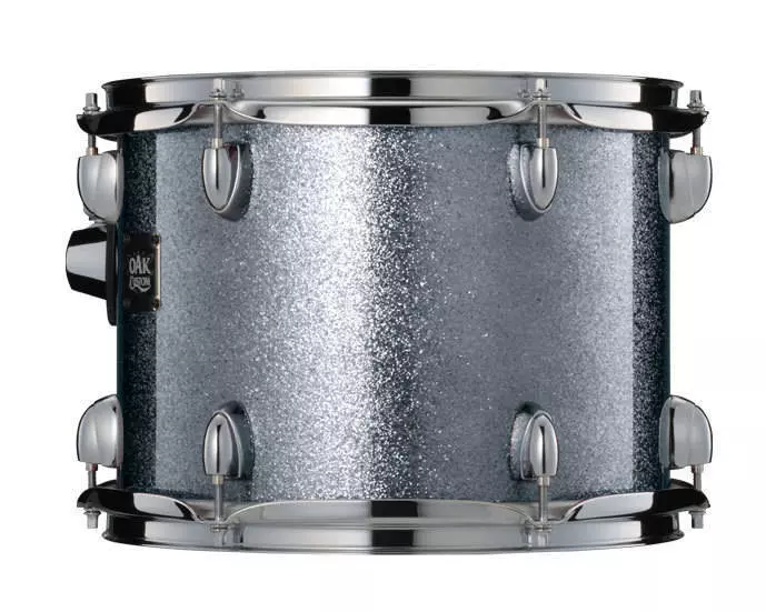 Oak Custom 5-Piece Drum Kit - Silver Sparkle